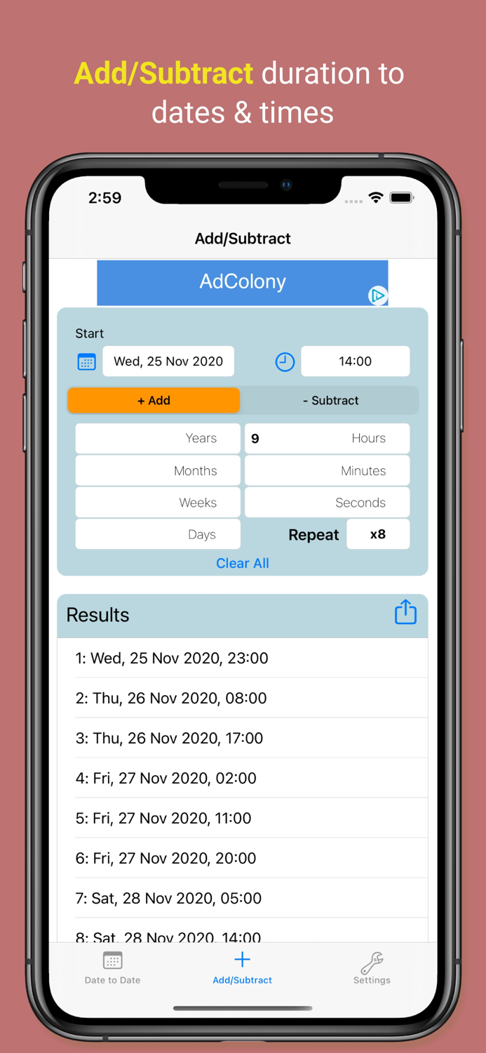 The Date and Time Calculator