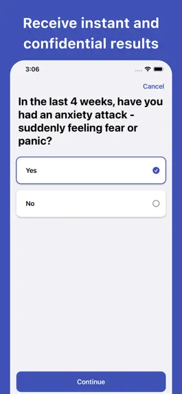 Game screenshot Panic Disorder Test apk