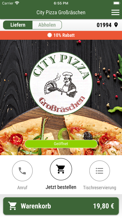 City Pizza Großräschen Screenshot
