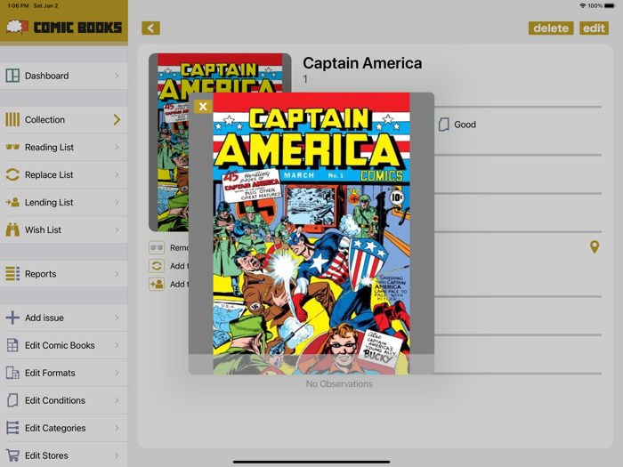 Comic Books Collector