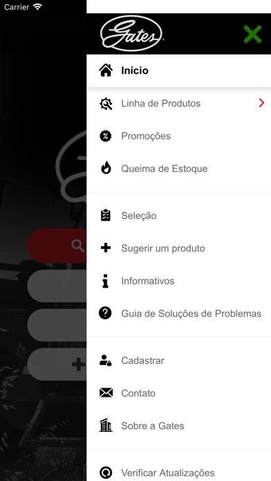 Catálogo Agrícola Gates Screenshot