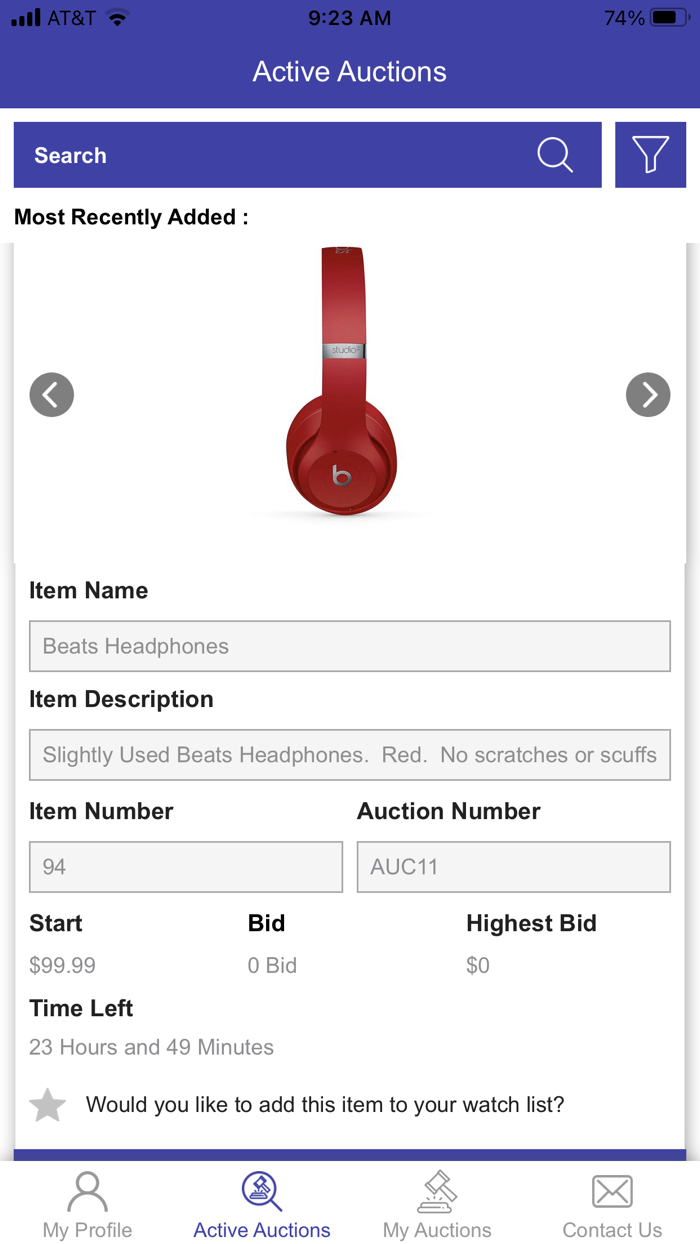 Care and Share Thrift Auction