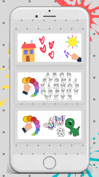 Paint & Draw: Coloring Book. Screenshot