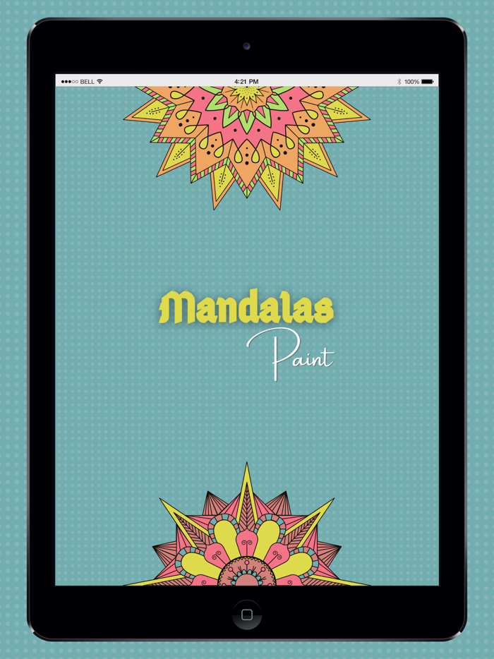 Paint and color Mandalas