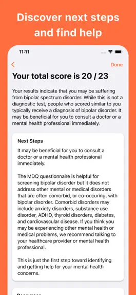Game screenshot Bipolar Disorder Test hack