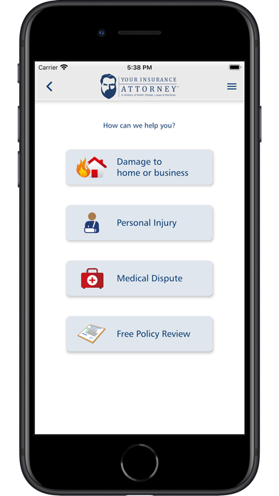 Your Insurance Attorney Screenshot