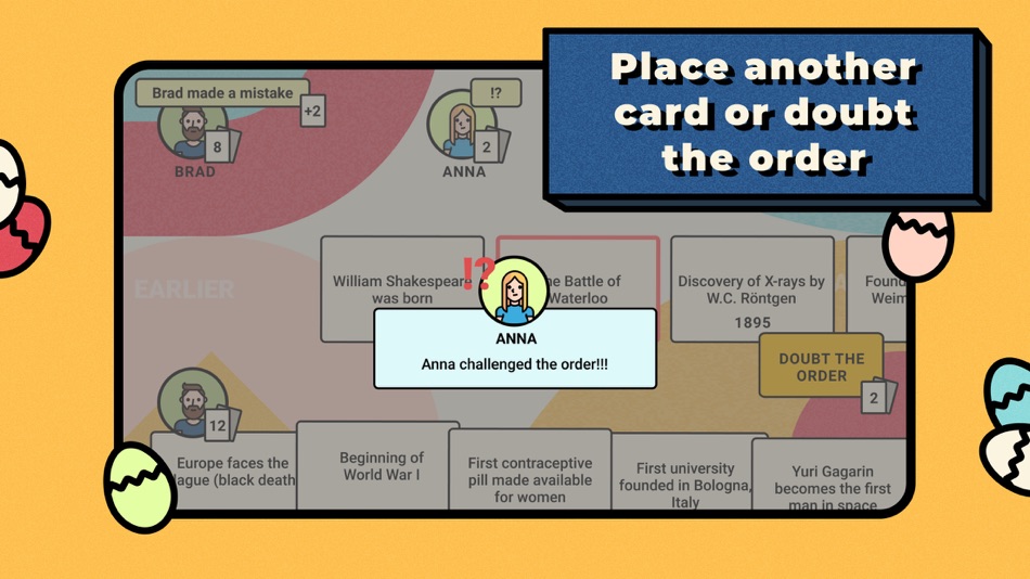 #3. Line Up - The fun card game (iOS) 由: Flying Potato Entertainment
