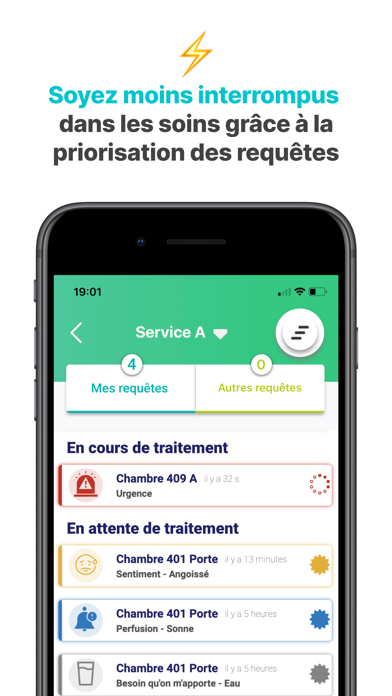 Hospitalink Soignant Screenshot