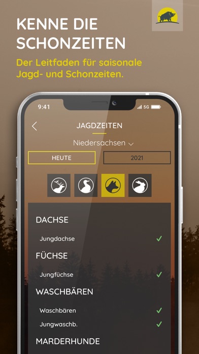Jagdwetter Screenshot