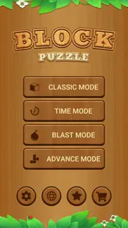 wood block puzzle lite iphone screenshot 2