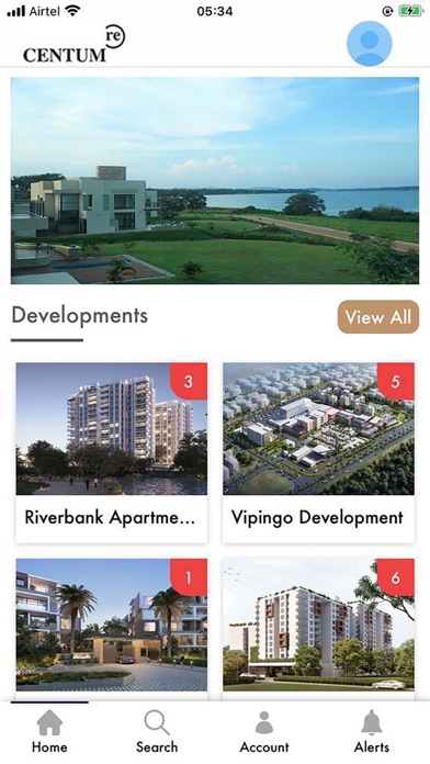 Centum Real Estate Screenshot