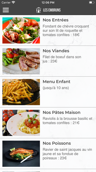 Les Embruns Screenshot 3 - AppWisp.com Les Embruns Screenshot 3 - AppWisp.com