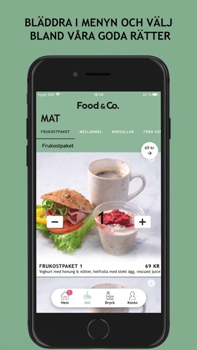 Food & Co Sverige Screenshot