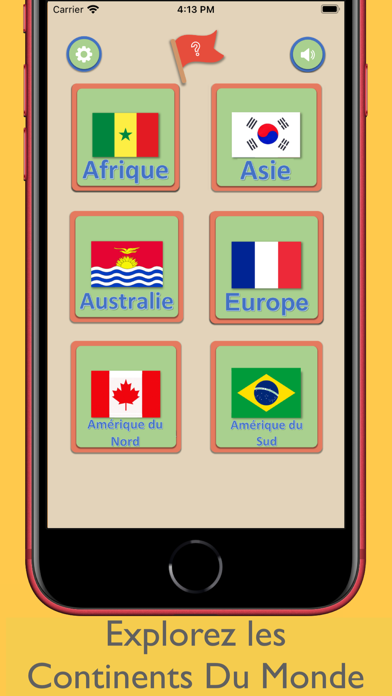 Screenshot #2 pour Quiz drapeaux.