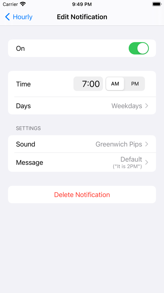 #2. Hourly (iOS) 来自: Chris Jones