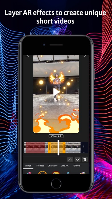 Swerve:  Body AR Effects Screenshot