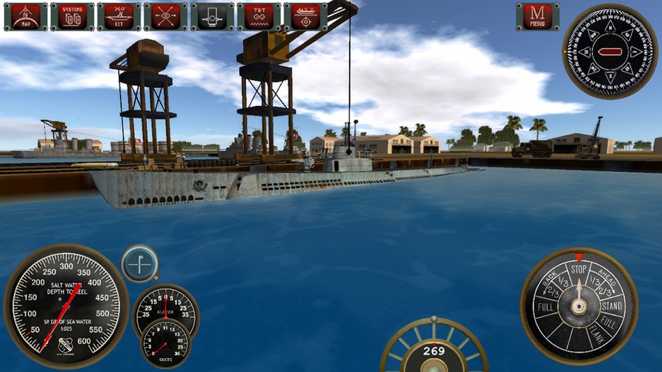 #1. Silent Depth Submarine Sim (iOS) 来自: COBBLECROWD