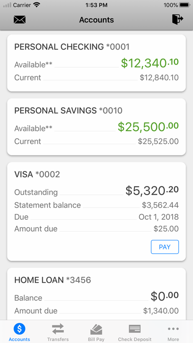First Security Bank Canby Screenshot