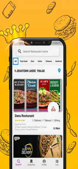 Game screenshot QuickMeal : Nearby Restaurants mod apk