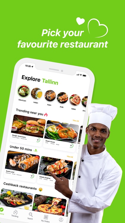 Zeew: food delivery & takeaway