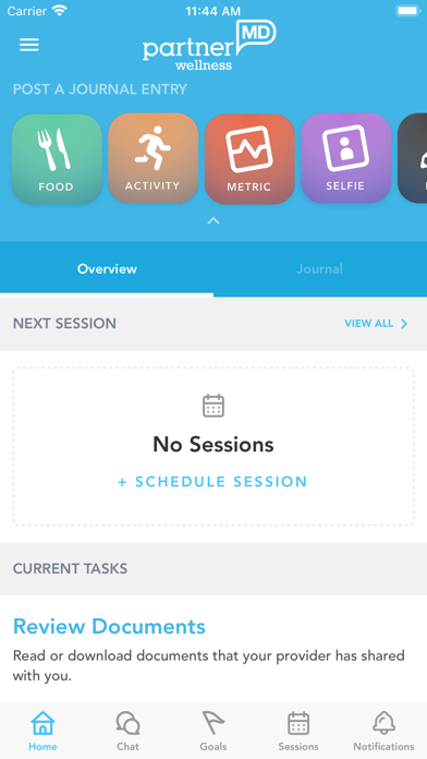 PartnerMD Wellness Screenshot