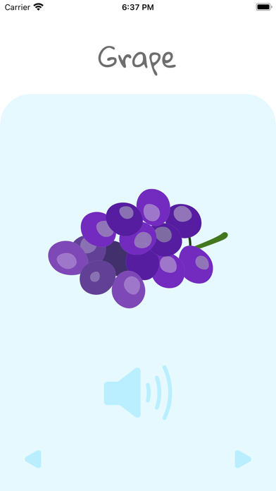 Fruits Learning For Kids Screenshot