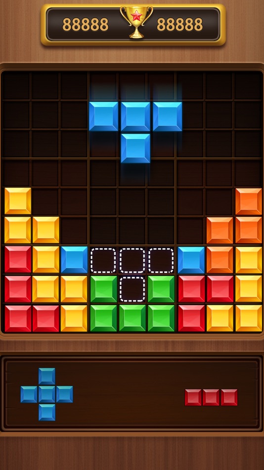 #5. Jeweludoku: Collect Cube Merge (iOS) Podle: Xiaoxiong Yang