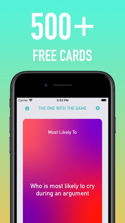 The One With The Game