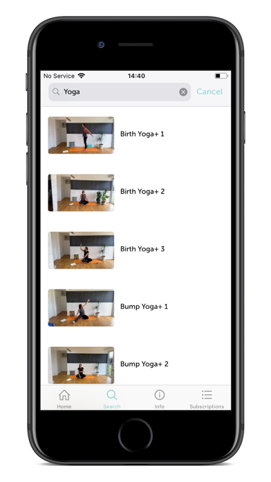BabyFit App Screenshot