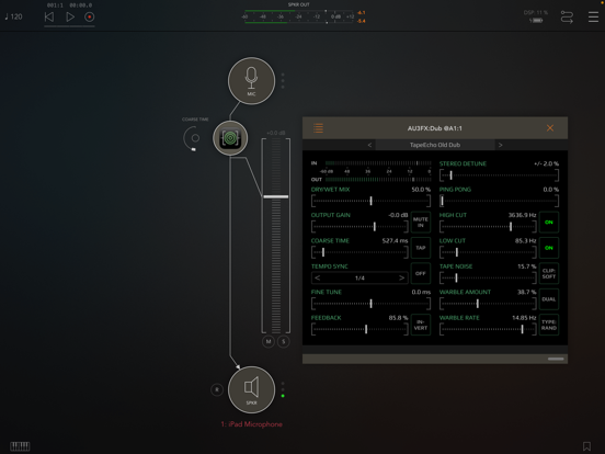 AU3FX:Dub iPad app afbeelding 1