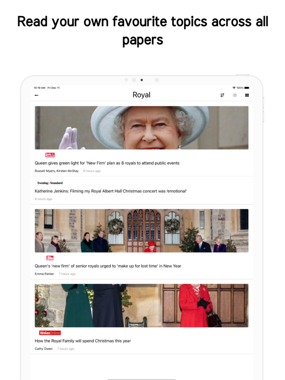 Screenshot #6 pour UK News Latest - Newsstand UK