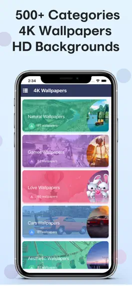 Game screenshot 4K Wallpapers mod apk