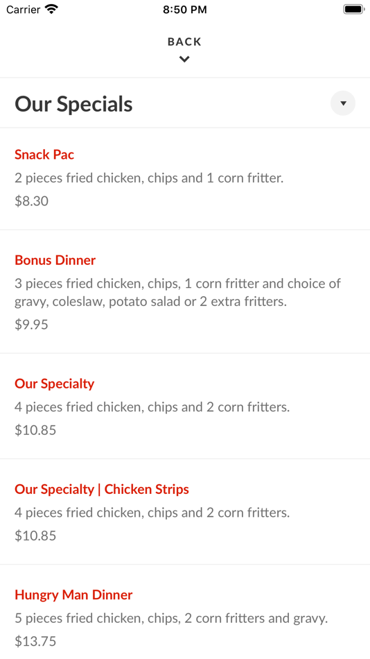 #3. Chicken On The Way (iOS) 由: ChowNow