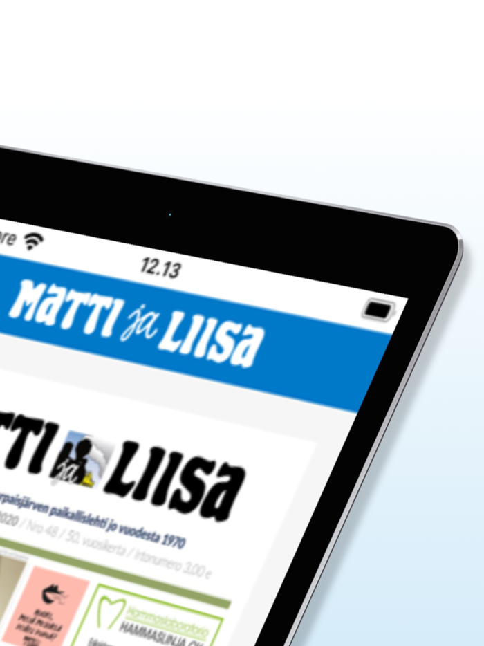 Matti ja Liisa päivän lehti