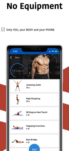 Game screenshot Six Pack in 30 Days: Core Abs apk