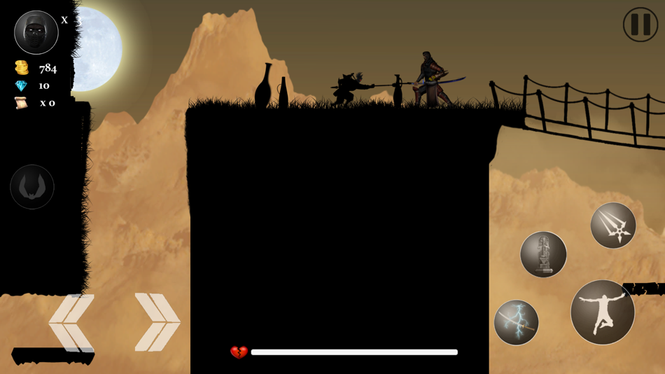 #2. Ninja Assassin Run 2D (iOS) 由: Usman Musaddiq