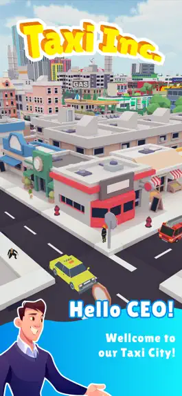 Game screenshot Taxi Inc. - Idle City Builder mod apk