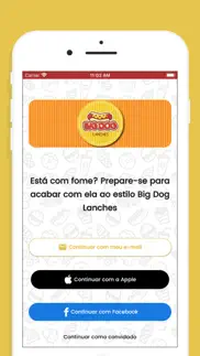 big dog lanches iphone screenshot 2