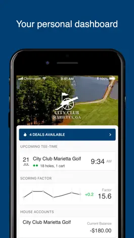 Game screenshot City Club Marietta Golf apk