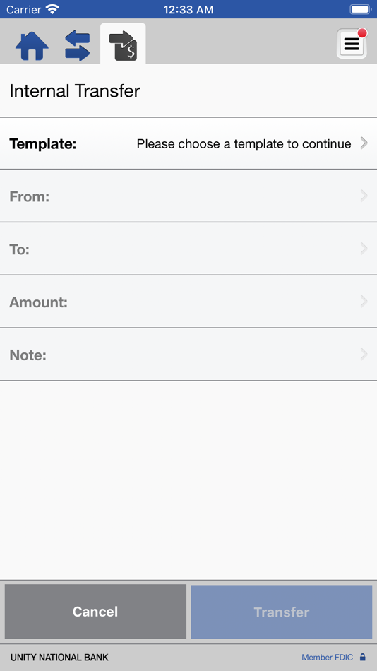 #6. UNB Mobile Business (iOS) 由: Unity National Bank of Houston Inc