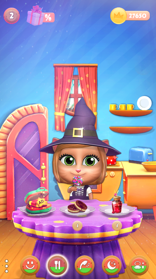 #3. My Virtual Talking Cat Inna (iOS) 由: Gravity Code