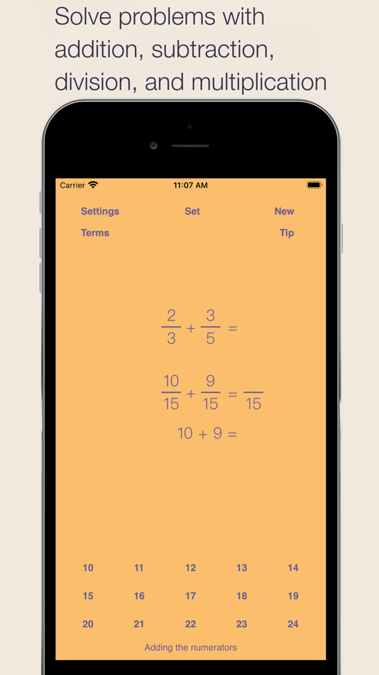 #4. Fraction Math (iOS) By: Esa Helttula