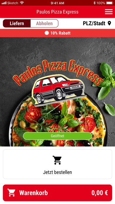 Screenshot #1 pour Paulos Pizza Express