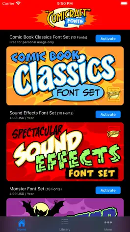 Game screenshot Comicraft Fonts mod apk