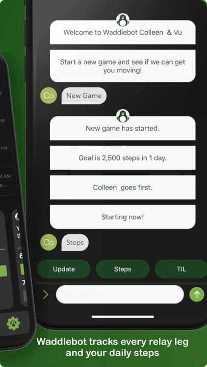 Waddlebot - Relay Walking Game