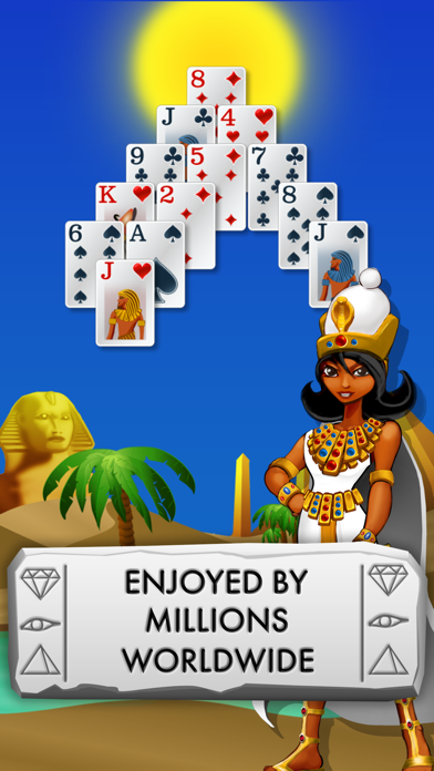 Pyramid Solitaire - Egypt Screenshot