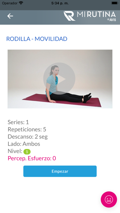 AvisCare MiRutina Screenshot