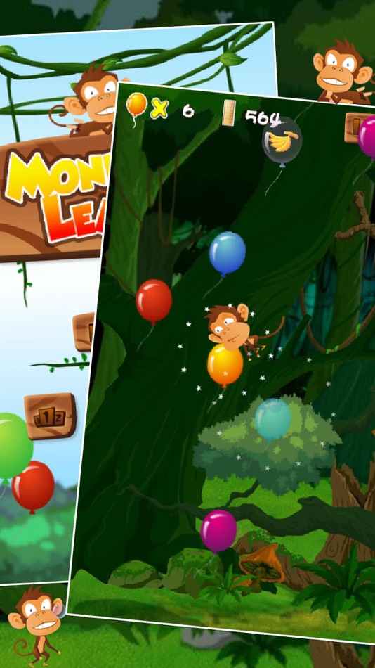 #1. Monkey Up - Jumping Game (iOS) 由: 顺娥 刘