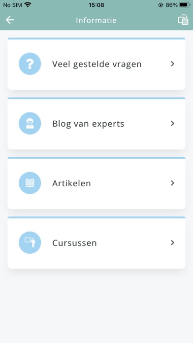HulpApp – find the right help Screenshot