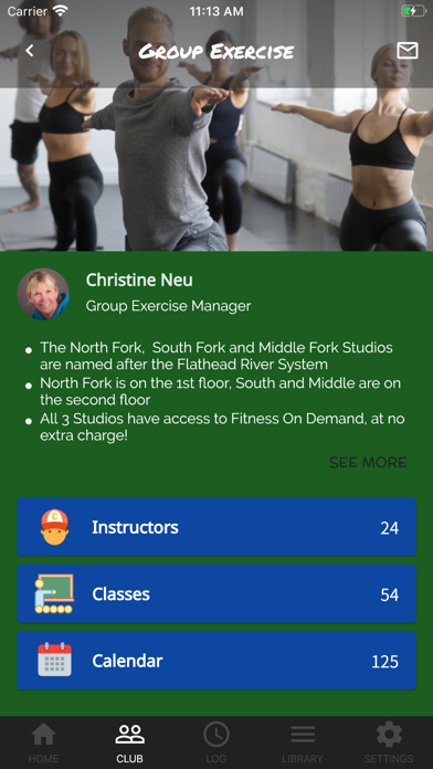 The Montana Athletic Club Screenshot